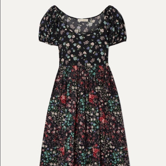 LoveShackFancy LAIS FLORAL PUFF SLEEVE DRESS - Picture 7 of 11